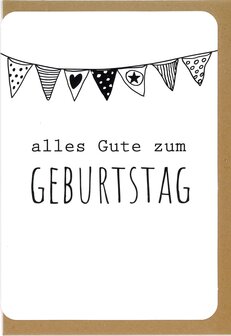 Grusskarten Prestige Alles Gute zum Geburtstag