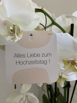 Power Mini Karte Alles Liebe zum Hochzeitstag